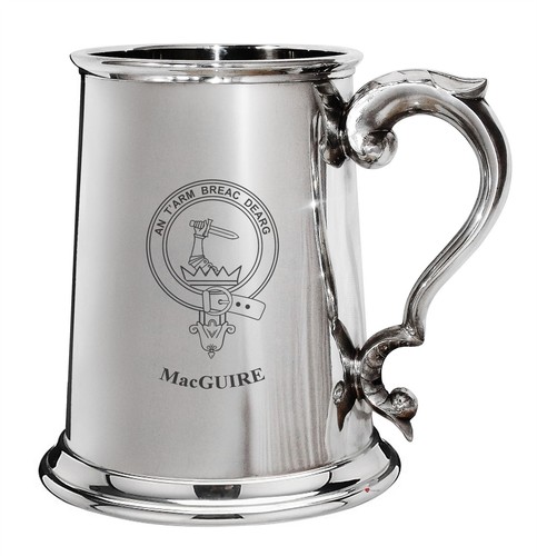 Macguire family crest - macguire, polished