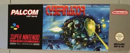 Snes cybernator run and gun - snes, n