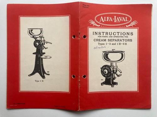 Alfa laval sweden farm - laval, cream