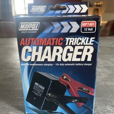 Maypole Automatic Trickle Charger MP7401 12 Volt. Opened Not Used