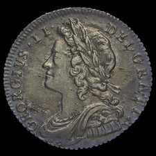1728 George II Early Milled