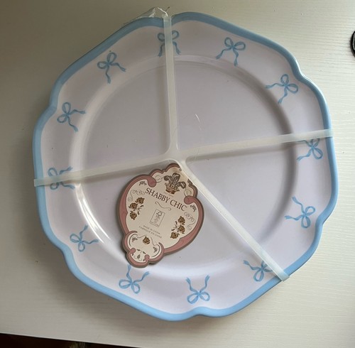 Shabby chic melamine - melamine, plates