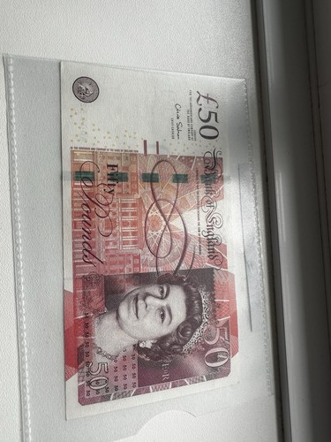 Uncirculated old fifty - uncirculated, £50