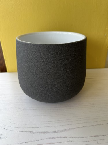 Minimalist matte black ceramic - black,