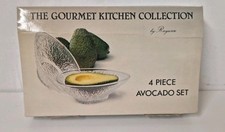 Avocado Dishes Vintage Rayware