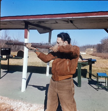 Man in Suede Leather Jacket