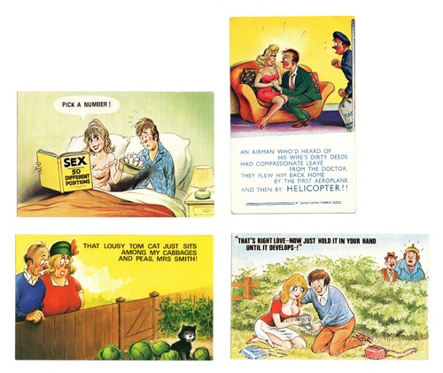 Vintage bamforth saucy - 4,