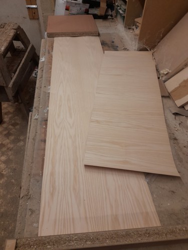 Ash veneer sheet pieces - ash, 2