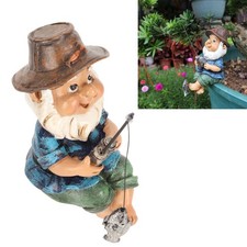 Fishing Gnome Sitter Funny UV