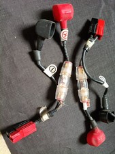 Mobility Scooter Battery Cables for 2 battery scooters with overload .   ID391