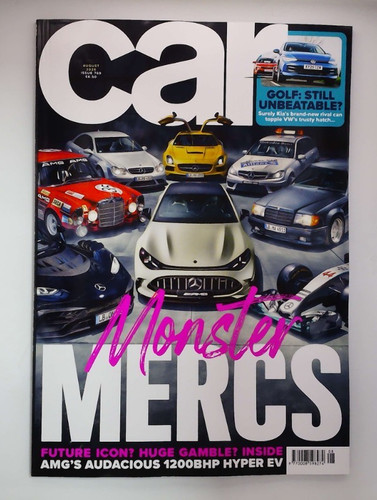 Car magazine aug mercedes - magazine,