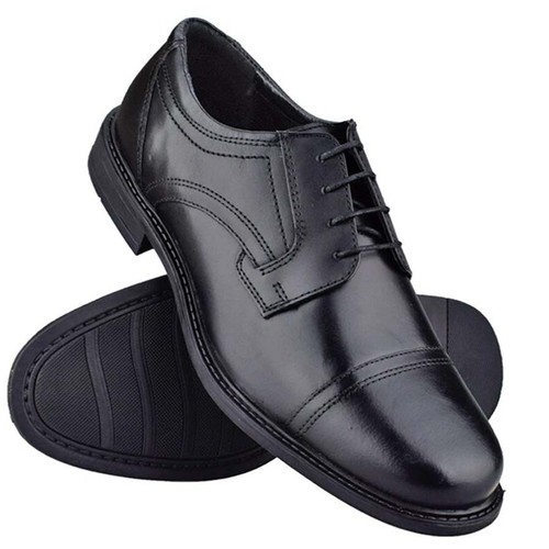 Mens leather brogue smart - leather,