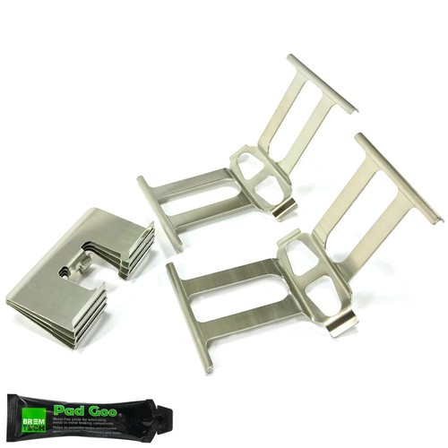 Rear brake pad - rear, fitting