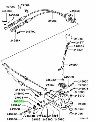 Lever gearshift select for - lever,,