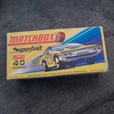 Matchbox Lesney Superfast 40 Vauxhall Guildsman in Red in original box