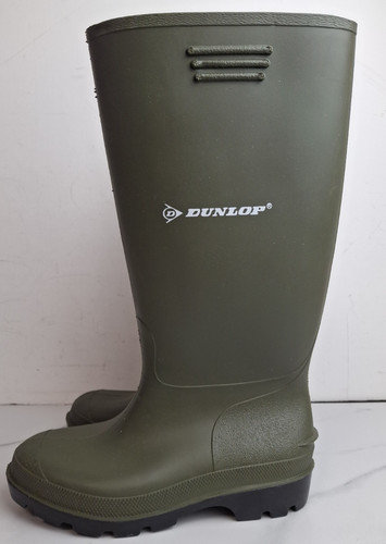 Dunlop wellington boots green - boots,