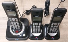 BT3530 Trio Digital Cordless Phone Set W/ Answering Machine Black, Call Blocking