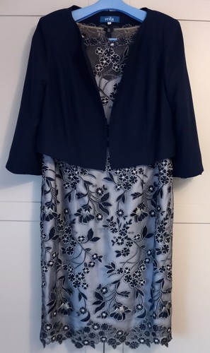 Zeila blue and silver - and,