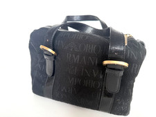 Emporio Armani Black Suede &