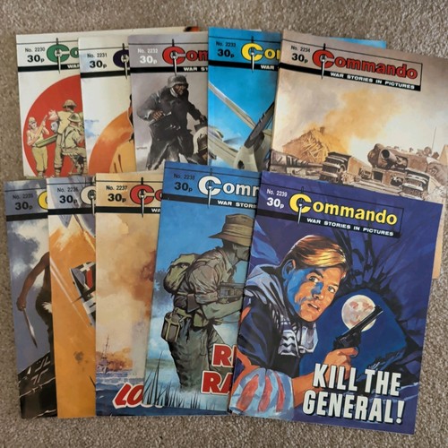 Commando comics 2230 2231 - 10,