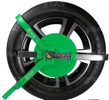 Sas green wheel clamp - sas, v3