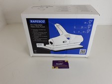 Rapesco ALU Adjustable Heavy Duty 2 3 and 4 Hole Punch 32 Sheets Black