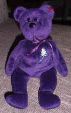 Ty Beanie Babies Princess Diana Bear VGC