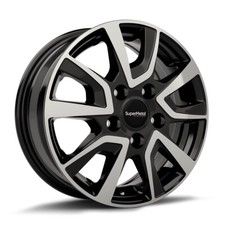 16" SUPERMETAL VAULT ALLOY WHEELS PEUGEOT BOXER  MOTORHOME VAN