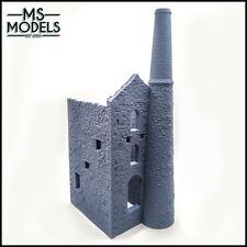 Derelict Cornish Engine House N/TT/TT120/OO gauge scale for model railway