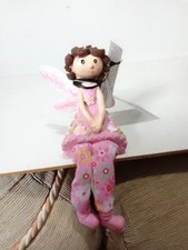 Fairy, shelf sitting flower fairy ornament.