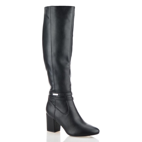 Ladies womens knee - high, block