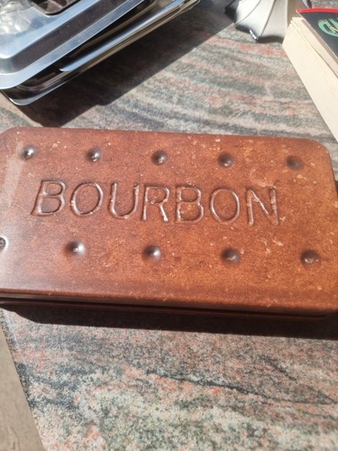 Bourbon biscuit tin - bourbon,