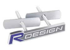 R DESIGN Grill Badge Front