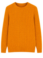 Mens Cable Knit Jumper Crew