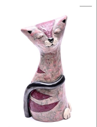 Nika art studio pottery - studio, cat