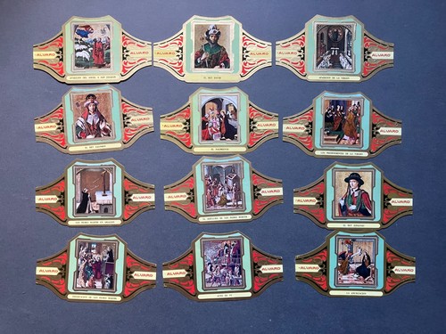 Vintage alvaro cigar bands - vintage,