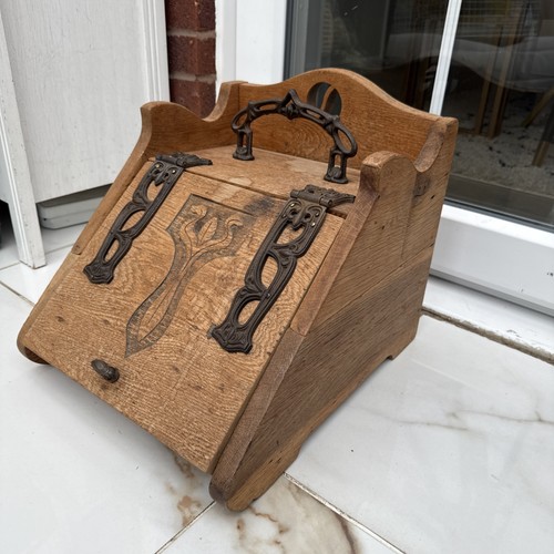 Antique heavy oak coal - antique,