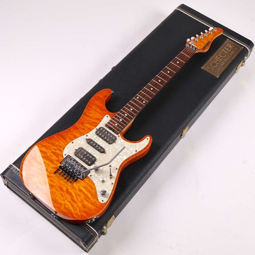 Schecter custom amber - ex-24-custom,