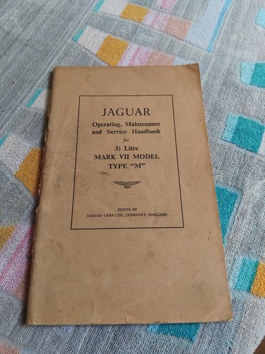 Jaguar mark vii 2 - 1/2, litre