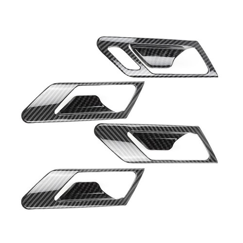 Interior abs carbon black door - abs,