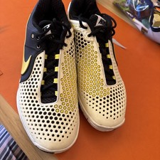 Nike Air Max Courtballistec 3.3 Shoes Mens uk 9.5 Sonic Yellow Black RARE great 