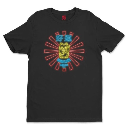 Torc shirt lucky cat neon - t-shirt,