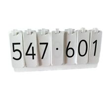 Decimal Digit Flip Chart - For