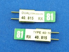 40MHz Dual Conversion Rx Crystals for Futaba / Robbe  - Various Frequencies