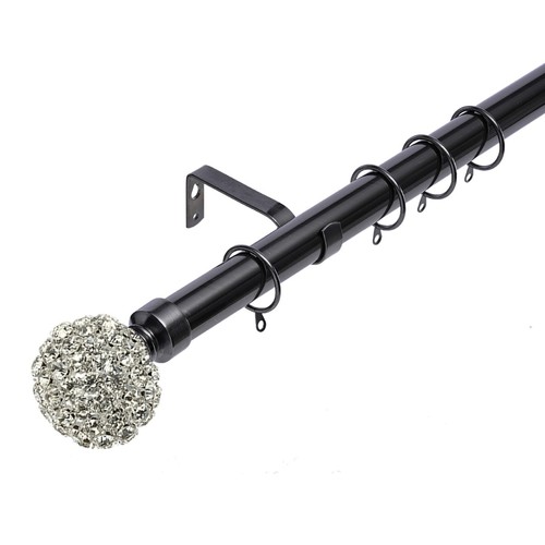 Diamante ball finial - diamante,