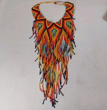 Beaded cascade necklace - cascade,
