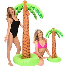 2 X HUGE INFLATABLE PALM TREE