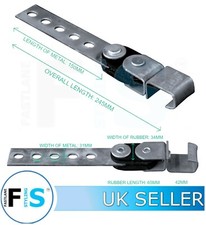 245MM UNIVERSAL STEEL RUBBER EXHAUST MUFFLER HANGER STRAP BRACKET MOUNT HOOK