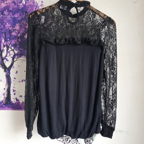 Dorothy perkins black lace - black,