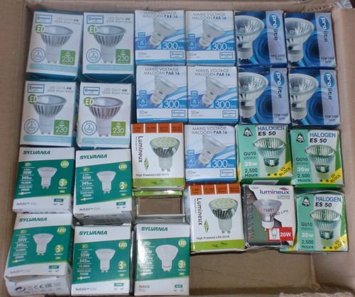 Job lot gu10 led bulbs - 47,